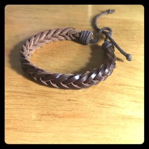 Leather bracelet